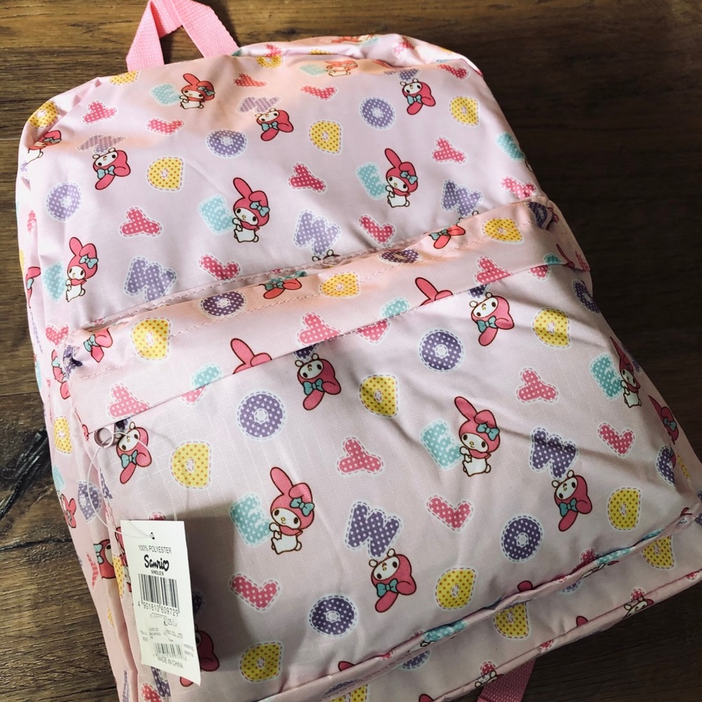 MY MELODY-RARE, Imported (NWT) Lightweight Large Backpack, Imported